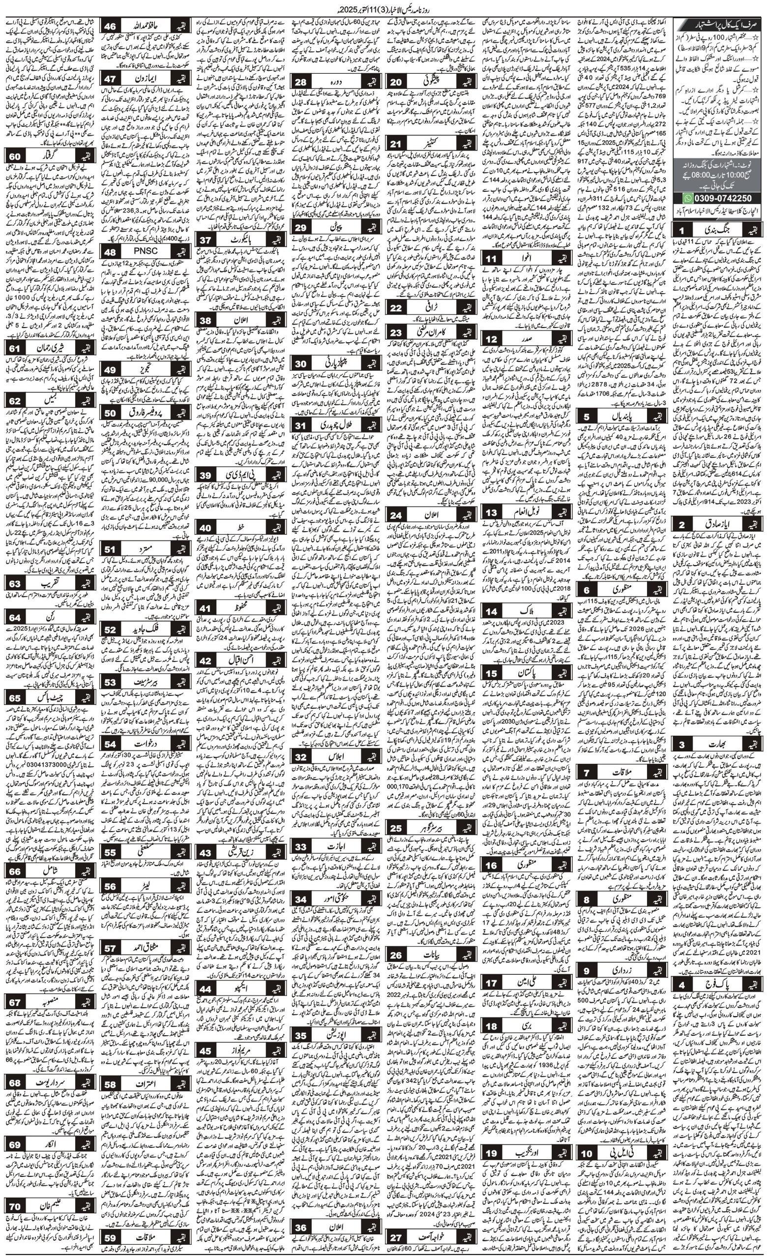 Islamabad Newspaper